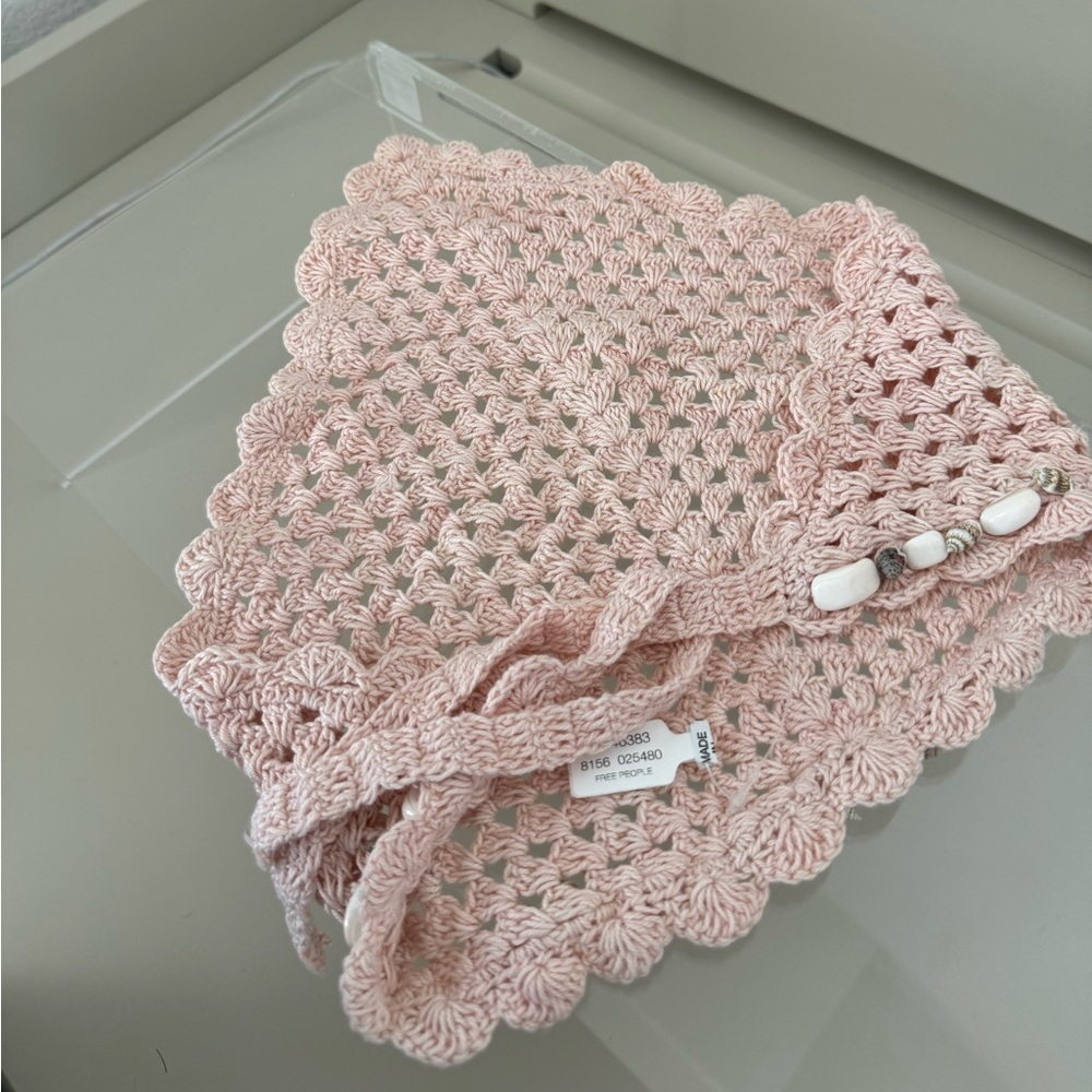 FREE PEOPLE Head Scarf with Shells